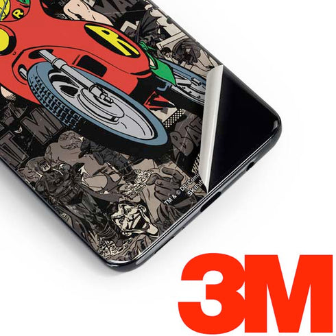 DC Comics Robin Vintage Action pose pattern Galaxy S10e Skin