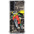 DC Comics Robin Vintage Action pose pattern Galaxy S21 5G Clear Case