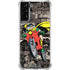 DC Comics Robin Vintage Action pose pattern Galaxy S21 Plus 5G Clear Case
