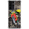 DC Comics Robin Vintage Action pose pattern Galaxy S21 Ultra 5G Clear Case
