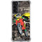 DC Comics Robin Vintage Action pose pattern Galaxy S22 Clear Case