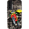 DC Comics Robin Vintage Action pose pattern Galaxy S22 Plus Pro Case