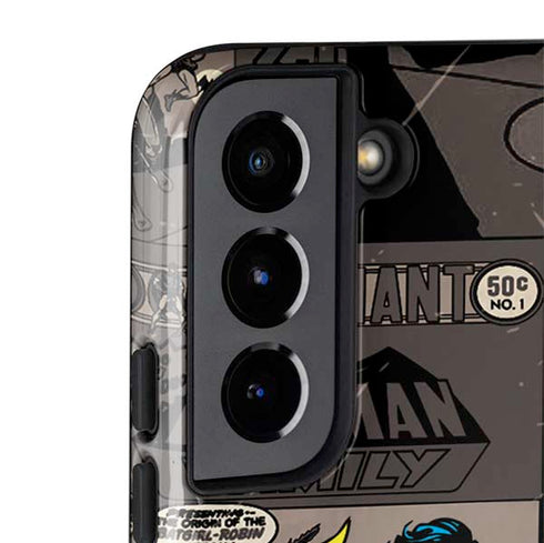 DC Comics Robin Vintage Action pose pattern Galaxy S22 Pro Case