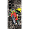 DC Comics Robin Vintage Action pose pattern Galaxy S22 Ultra Skin