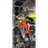 DC Comics Robin Vintage Action pose pattern Galaxy S22 Ultra Skin
