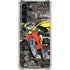 DC Comics Robin Vintage Action pose pattern Galaxy S23 Plus Clear Case