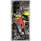 DC Comics Robin Vintage Action pose pattern Galaxy S24 Ultra Clear Case