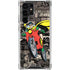 DC Comics Robin Vintage Action pose pattern Galaxy S24 Ultra Clear Case