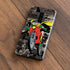 DC Comics Robin Vintage Action pose pattern Galaxy S9 Plus Skin