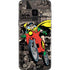 DC Comics Robin Vintage Action pose pattern Galaxy S9 Skin