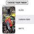 DC Comics Robin Vintage Action pose pattern Galaxy S9 Skin
