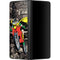 DC Comics Robin Vintage Action pose pattern Galaxy Z Fold3 5G Skin