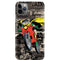 DC Comics Robin Vintage Action pose pattern iPhone 11 Pro Max Lite Case