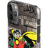 DC Comics Robin Vintage Action pose pattern iPhone 11 Pro Max Lite Case