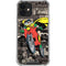 DC Comics Robin Vintage Action pose pattern iPhone 12 Clear Case