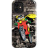DC Comics Robin Vintage Action pose pattern iPhone 12 Mini Impact Case