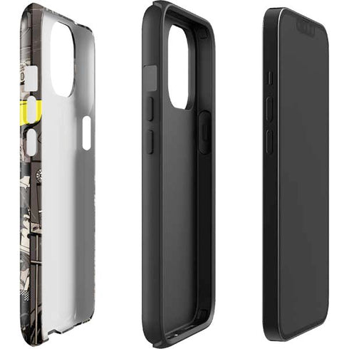DC Comics Robin Vintage Action pose pattern iPhone 13 Impact Case