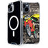 DC Comics Robin Vintage Action pose pattern iPhone 13 MagSafe Case