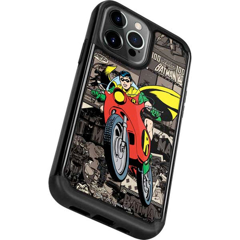 DC Comics Robin Vintage Action pose pattern iPhone 13 Pro Cargo Case