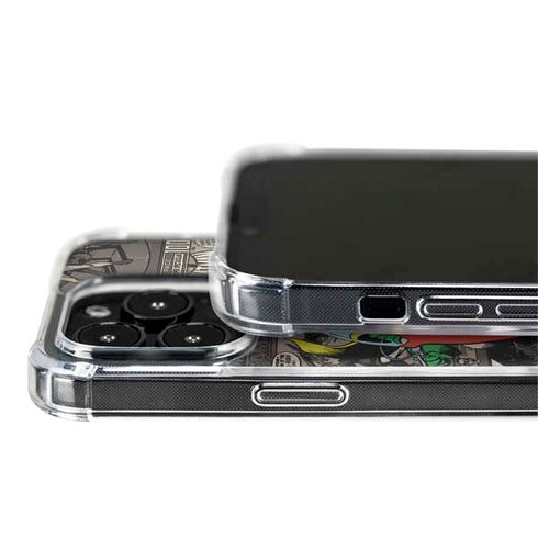 DC Comics Robin Vintage Action pose pattern iPhone 13 Pro MagSafe Case