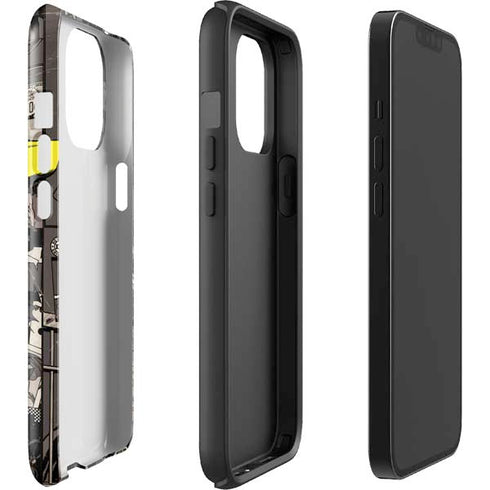 DC Comics Robin Vintage Action pose pattern iPhone 13 Pro Max Impact Case