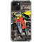 DC Comics Robin Vintage Action pose pattern iPhone 14 Clear Case