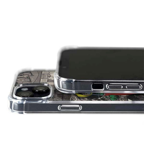 DC Comics Robin Vintage Action pose pattern iPhone 15 MagSafe Case