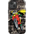DC Comics Robin Vintage Action pose pattern iPhone 15 Impact Case
