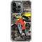 DC Comics Robin Vintage Action pose pattern iPhone 14 Pro Clear Case