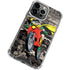 DC Comics Robin Vintage Action pose pattern iPhone 15 Pro Clear Case