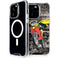 DC Comics Robin Vintage Action pose pattern iPhone 14 Pro MagSafe Case