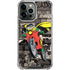 DC Comics Robin Vintage Action pose pattern iPhone 15 Pro Max Clear Case