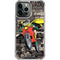 DC Comics Robin Vintage Action pose pattern iPhone 14 Pro Max Clear Case