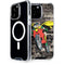 DC Comics Robin Vintage Action pose pattern iPhone 15 Pro Max MagSafe Case