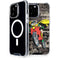 DC Comics Robin Vintage Action pose pattern iPhone 14 Pro Max MagSafe Case