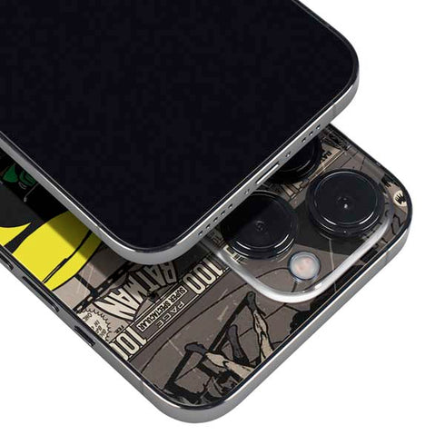 DC Comics Robin Vintage Action pose pattern iPhone 14 Pro Max Skin