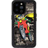 DC Comics Robin Vintage Action pose pattern iPhone 14 Pro Max Waterproof Case
