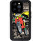 DC Comics Robin Vintage Action pose pattern iPhone 14 Pro Waterproof Case
