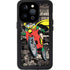 DC Comics Robin Vintage Action pose pattern iPhone 14 Pro Waterproof Case