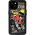 DC Comics Robin Vintage Action pose pattern iPhone 15 Plus Waterproof Case