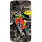 DC Comics Robin Vintage Action pose pattern iPhone X Pro Case