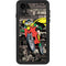 DC Comics Robin Vintage Action pose pattern iPhone XR Waterproof Case
