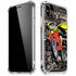 DC Comics Robin Vintage Action pose pattern iPhone XS Max Clear Case