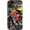 DC Comics Robin Vintage Action pose pattern iPhone XS Pro Case