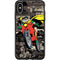 DC Comics Robin Vintage Action pose pattern Otterbox Symmetry iPhone Skin