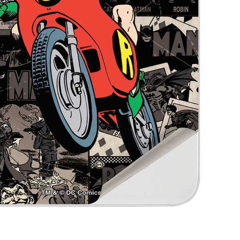 DC Comics Robin Vintage Action pose pattern Surface Duo Skin