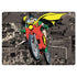 DC Comics Robin Vintage Action pose pattern Surface Laptop 2 Skin
