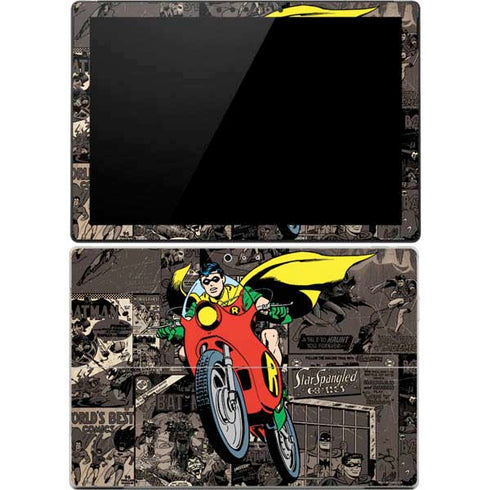 DC Comics Robin Vintage Action pose pattern Surface Pro 4 Skin