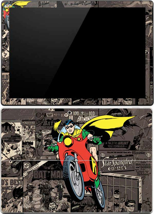 DC Comics Robin Vintage Action pose pattern Surface Pro (2017) Skin