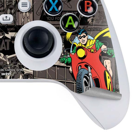 DC Comics Robin Vintage Action pose pattern Xbox Series S Bundle Skin